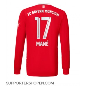 Bayern Munich Sadio Mane #17 Hemma Matchtröja 2022-23 Långärmad